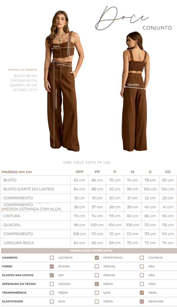 Conjunto Alfaiataria Linho Doce | Laguna