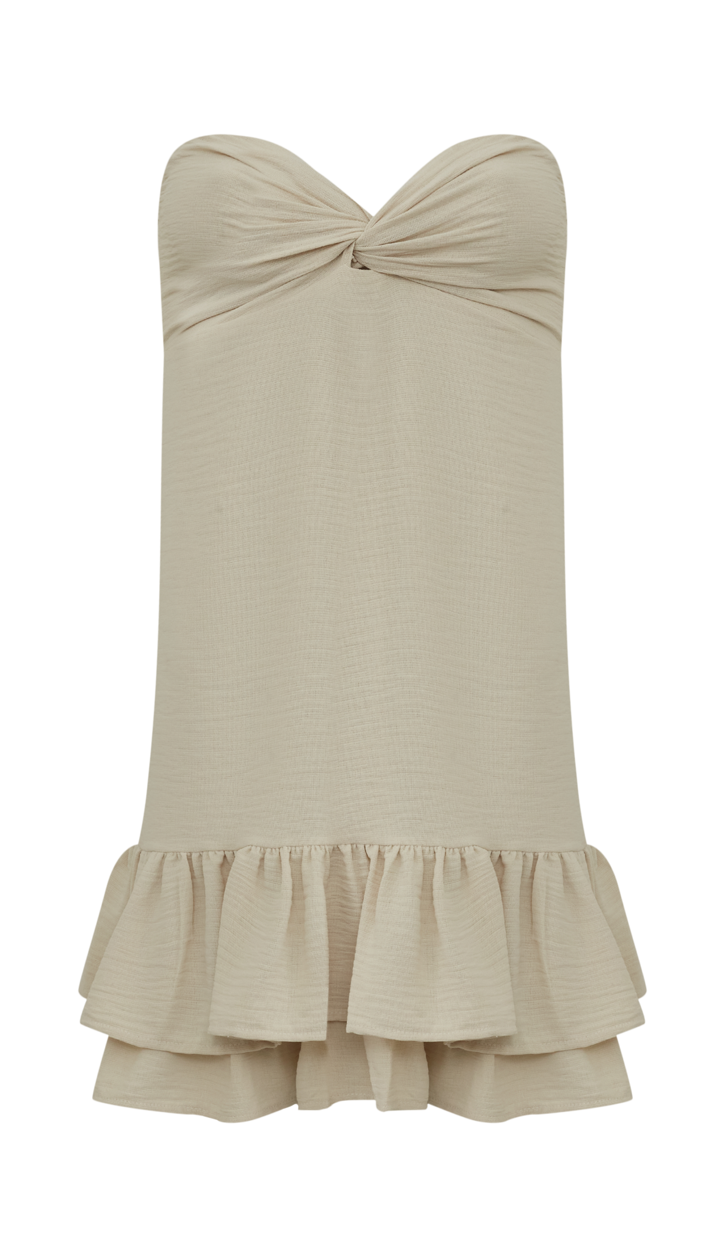 Vestido Elenice Manteiga