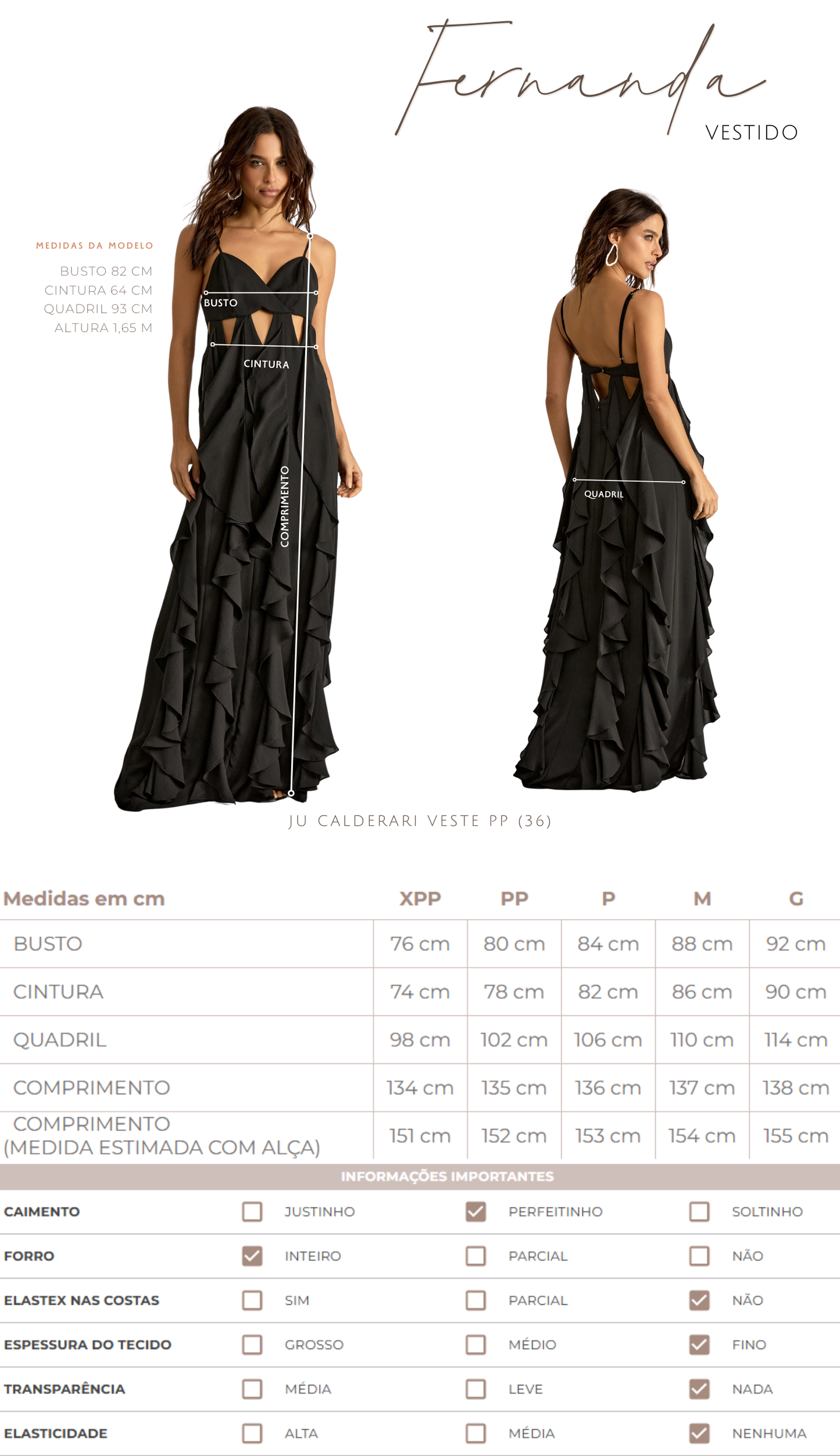 Vestido Fernanda Azul
