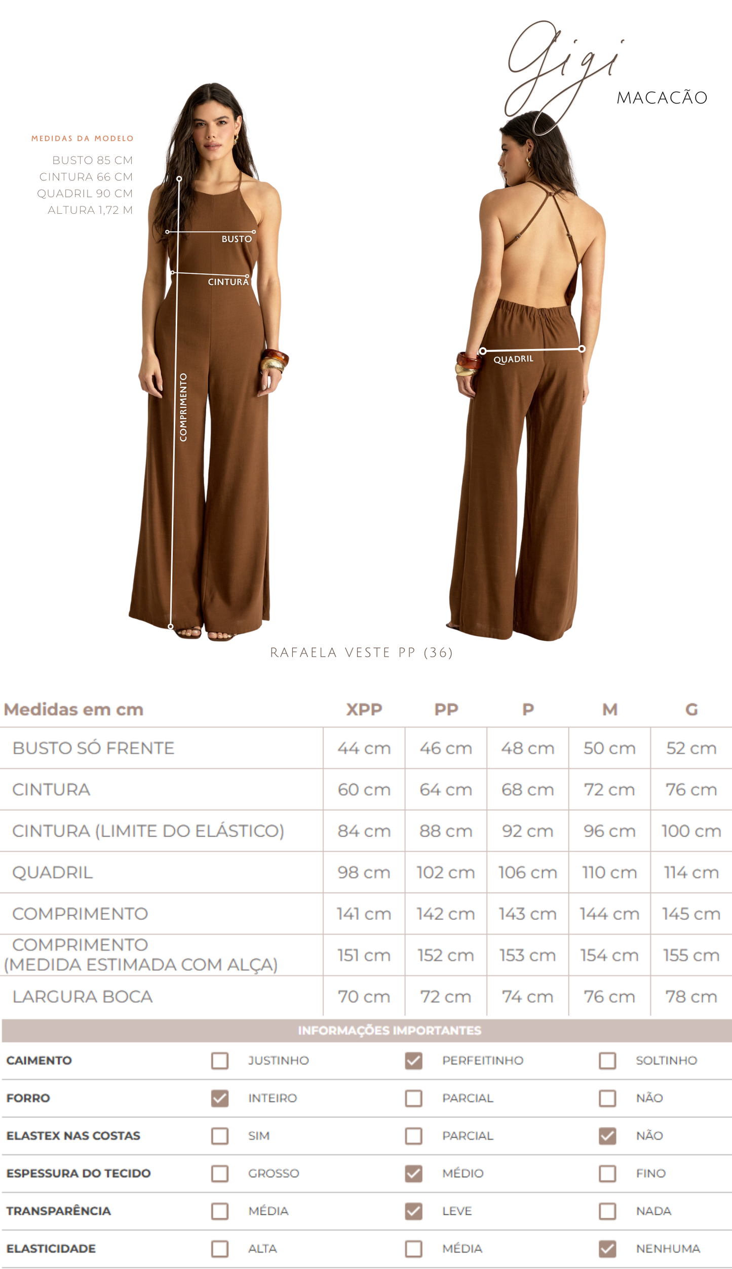 Macacão Gigi Off White