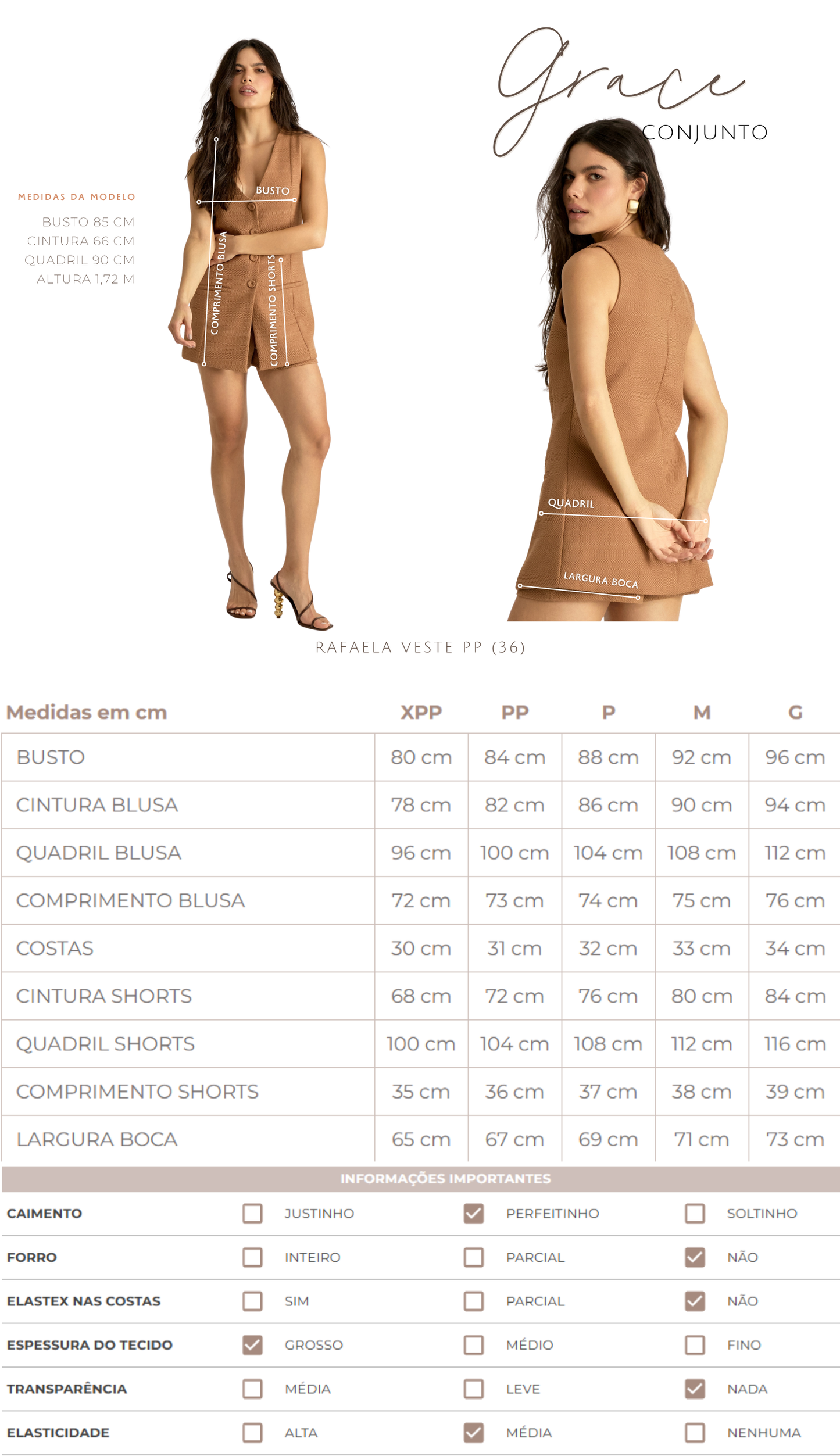 Conjunto Grace Caqui