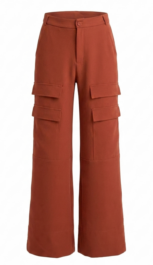 Calça Wide Cargo Kamilly | Laguna