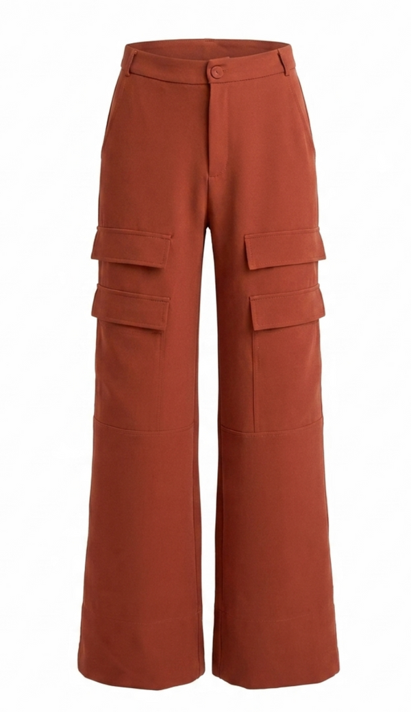 Calça Wide Cargo Kamilly | Laguna