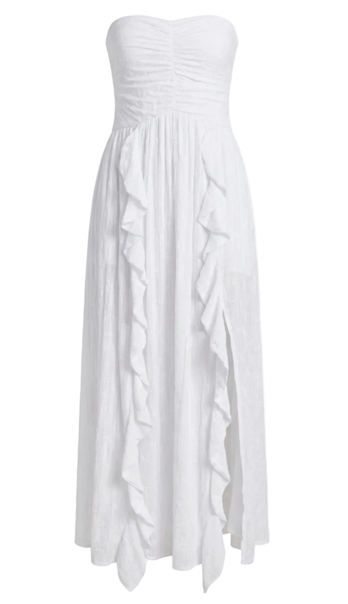 Vestido Longo Malha Beatrice Off White | Laguna