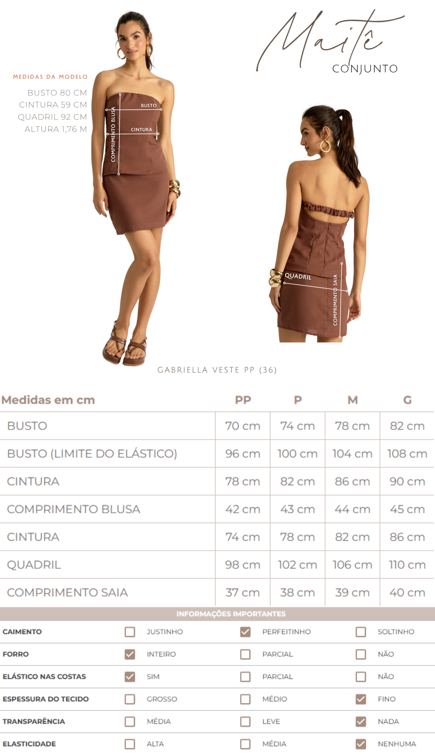 Conjunto Maitê Natural