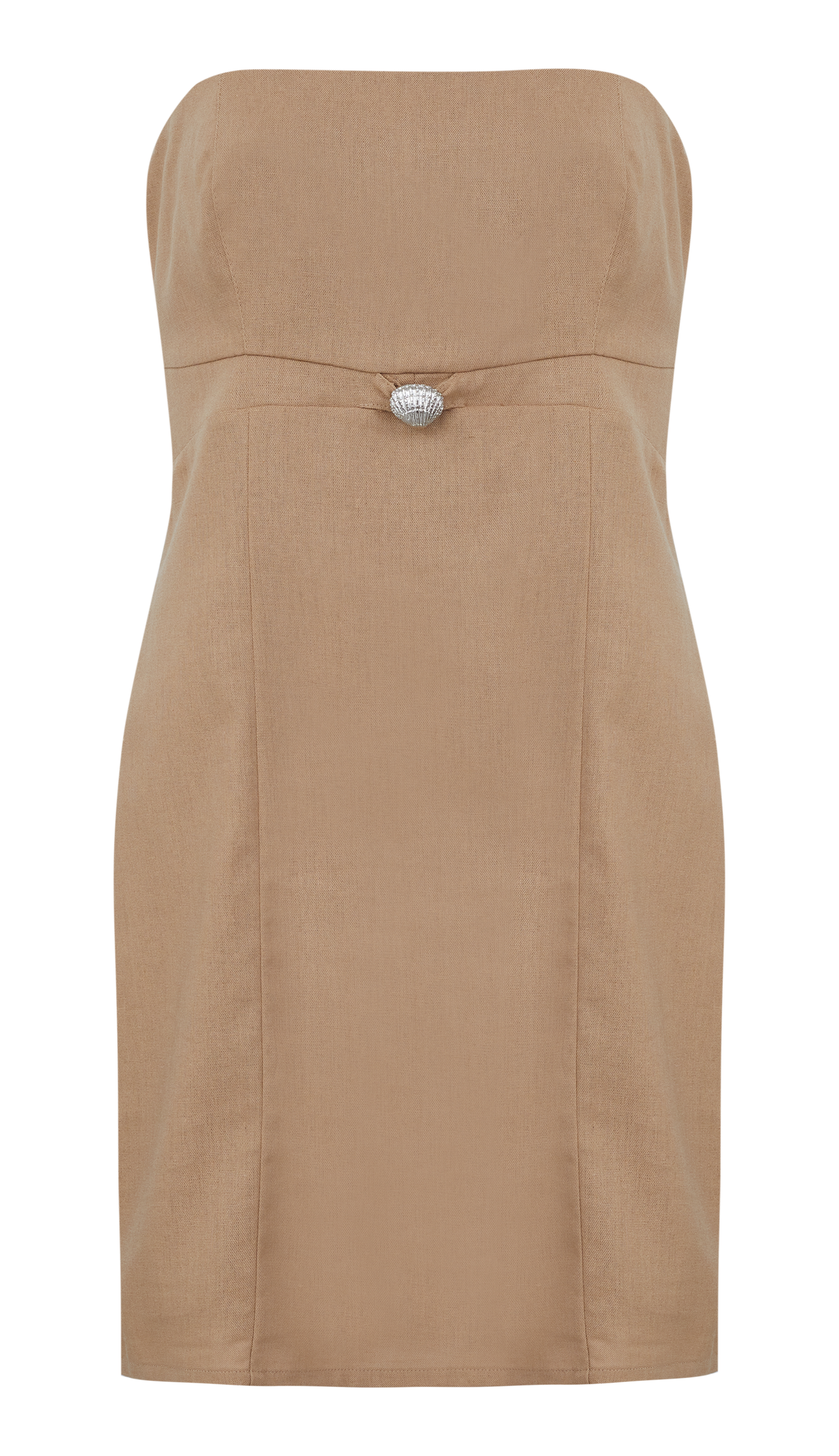 Vestido Marcela Caqui