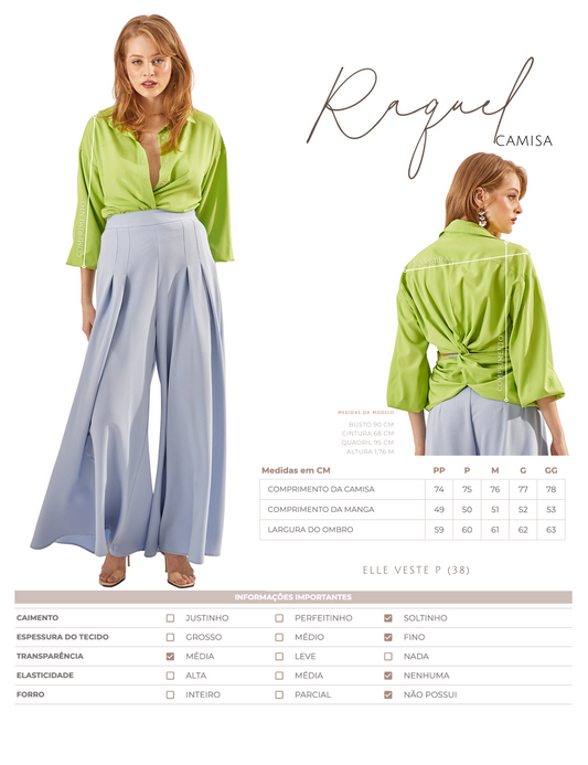 Camisa Raquel Verde