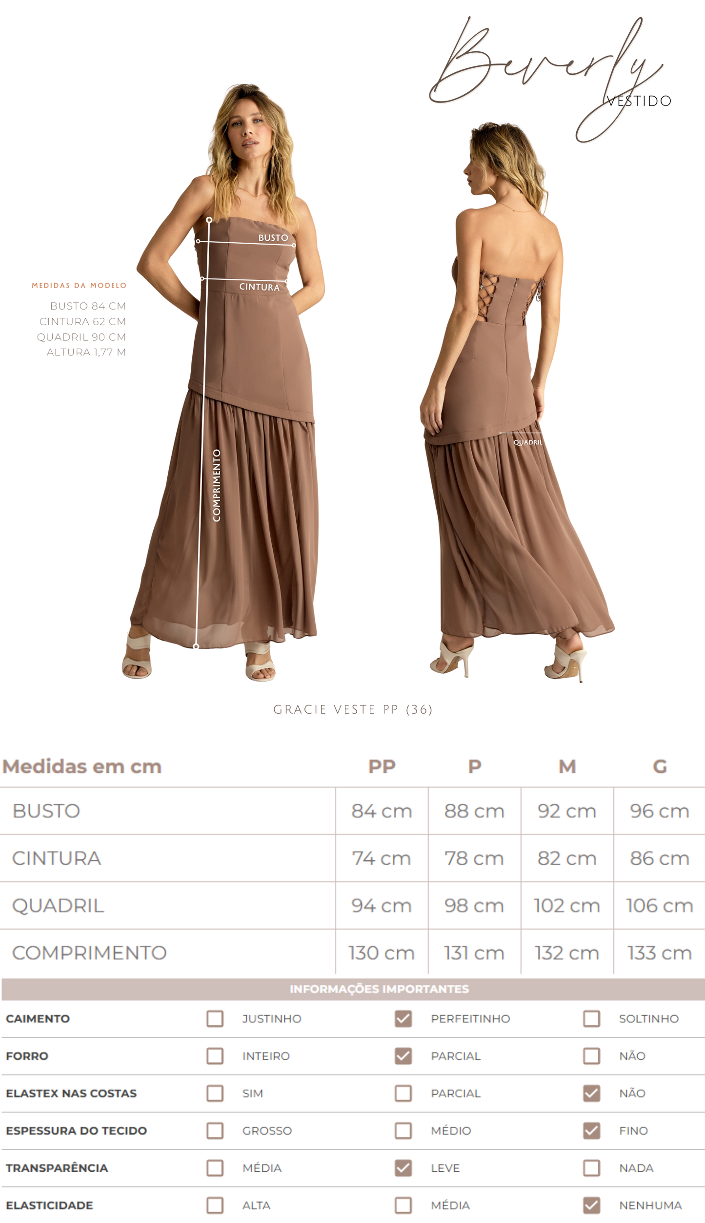 Vestido Beverly Preto