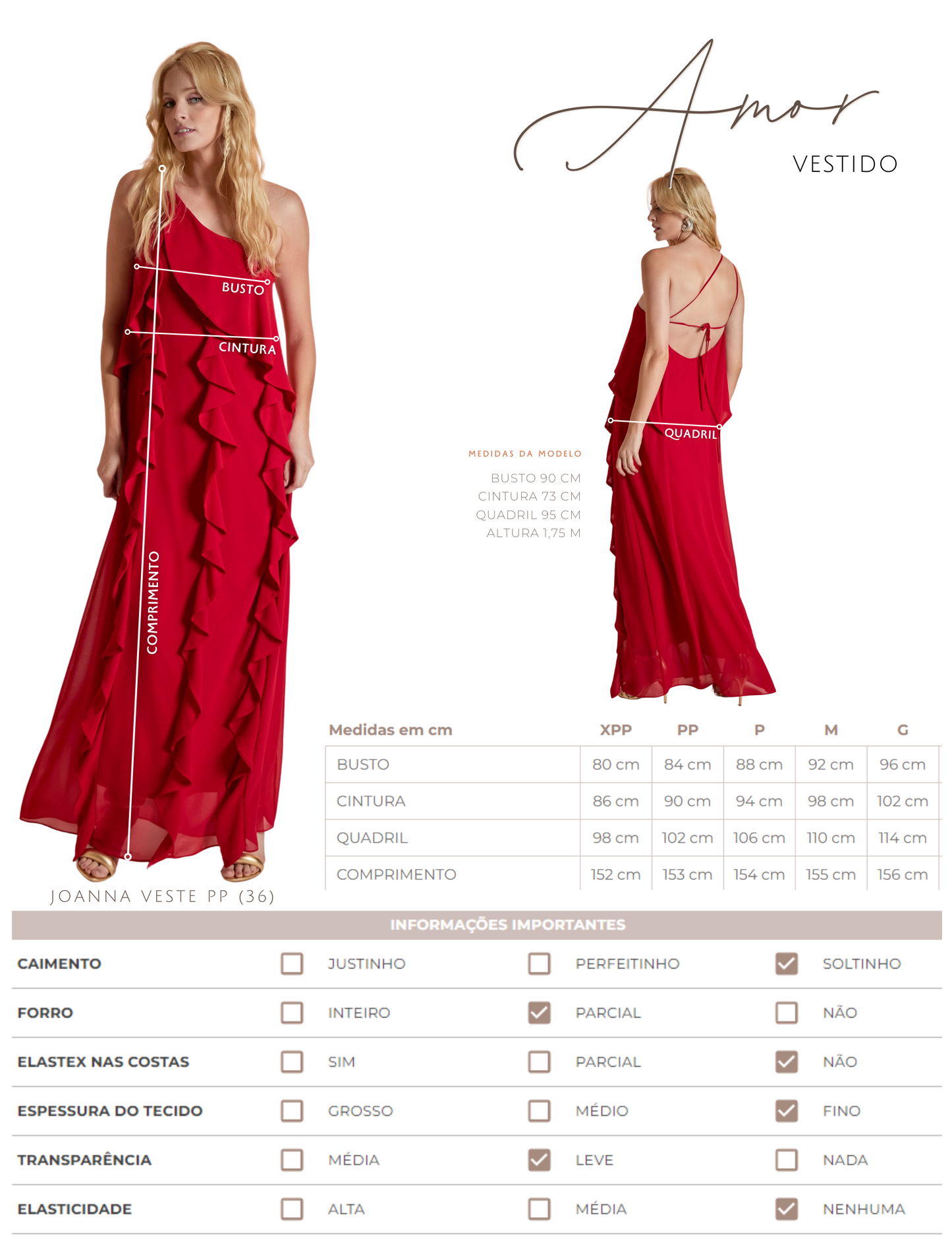 Vestido Amor Azul