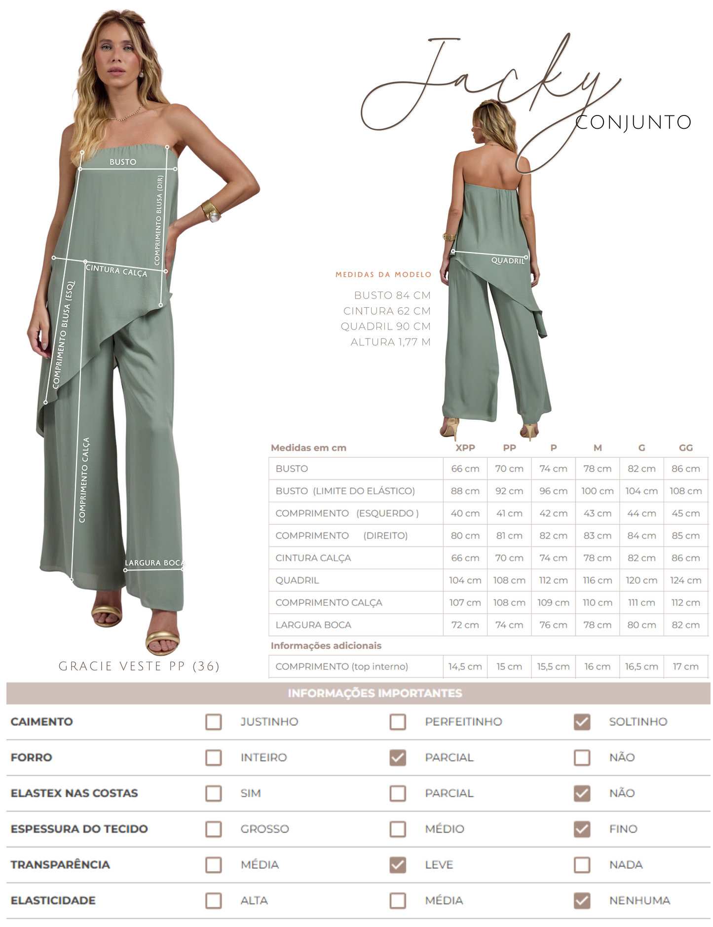 Conjunto Jacky Azul