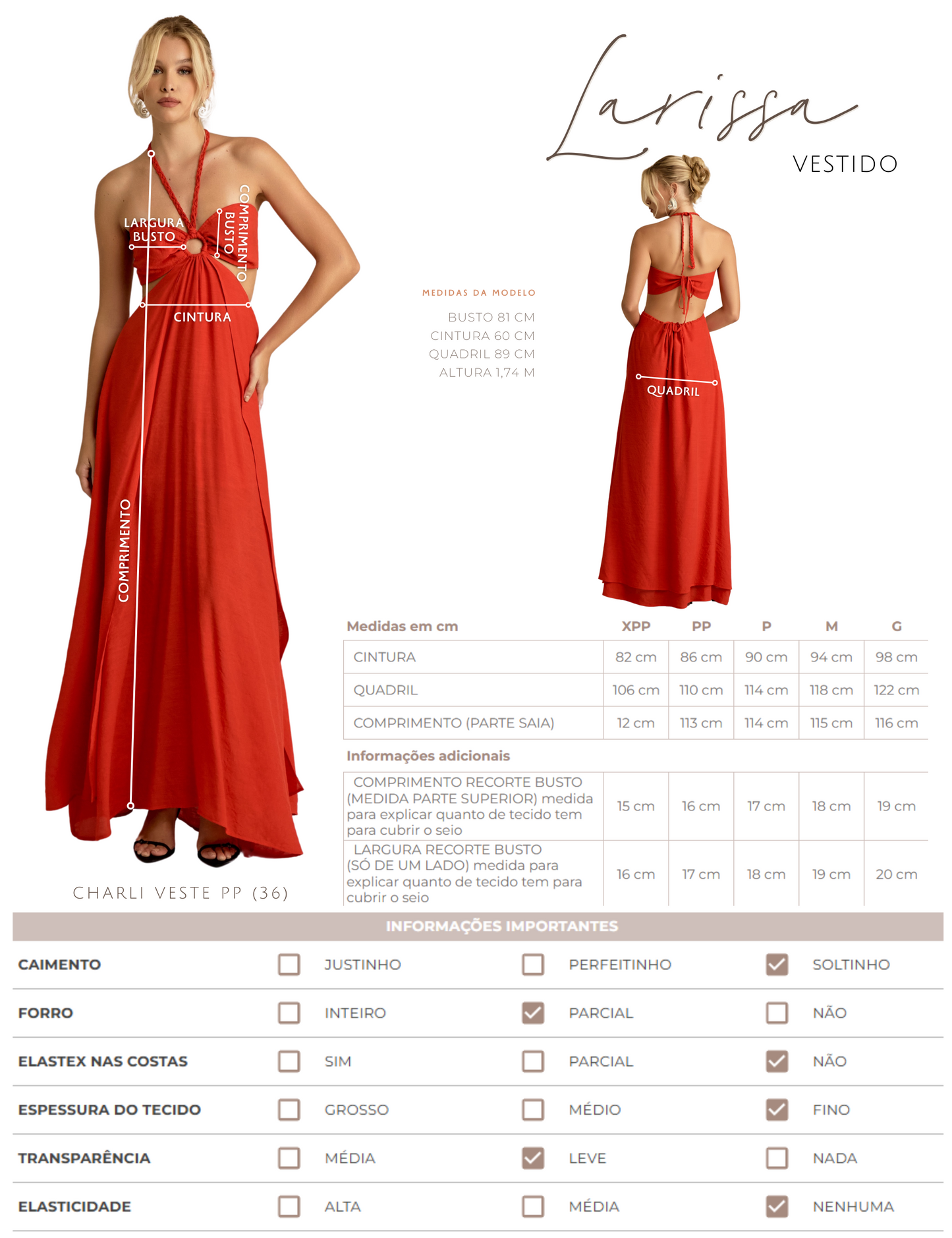 Vestido Larissa Acqua