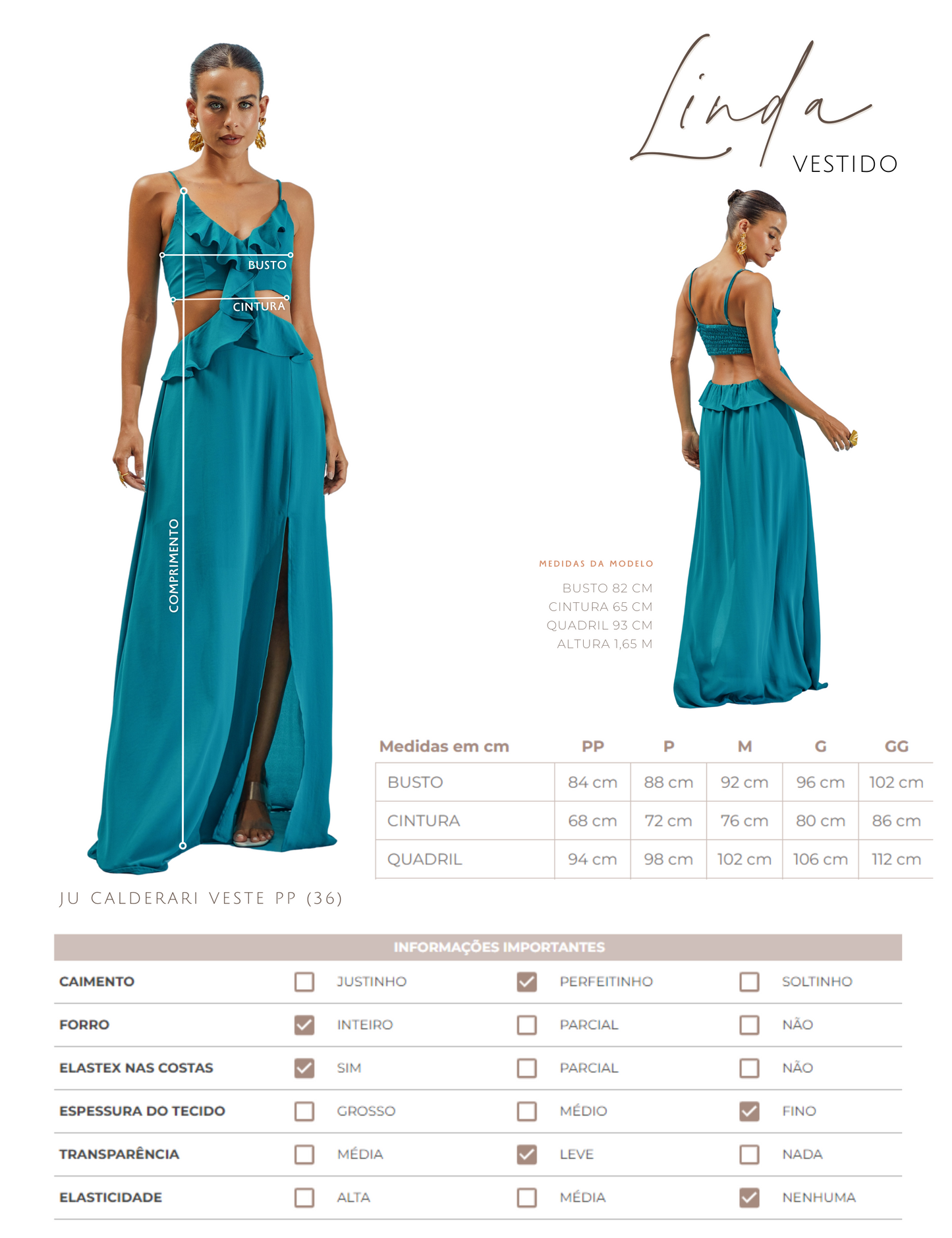 Vestido Linda Rosa