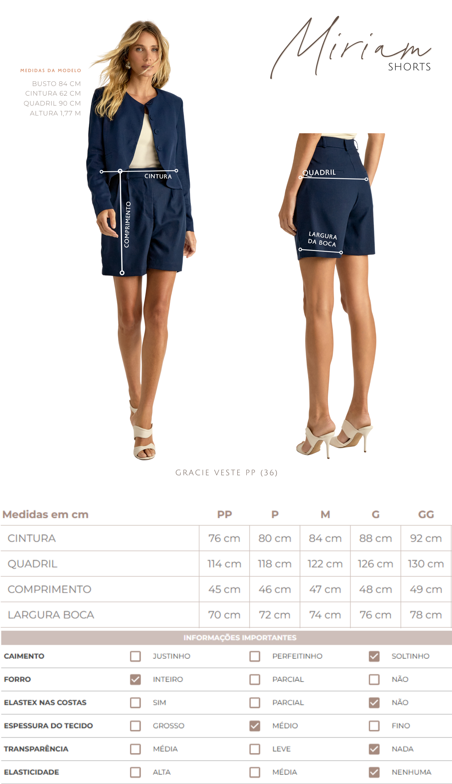 Shorts Miriam Marinho