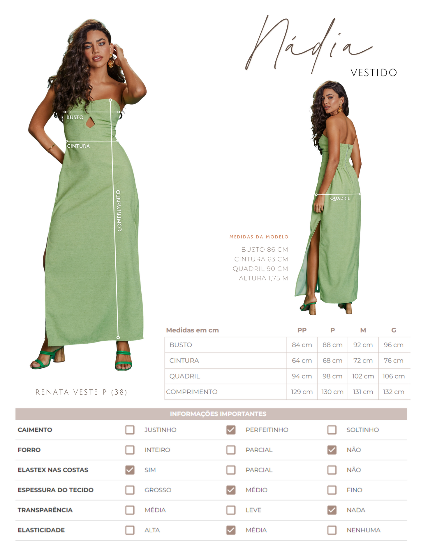 Vestido Nádia Caramelo