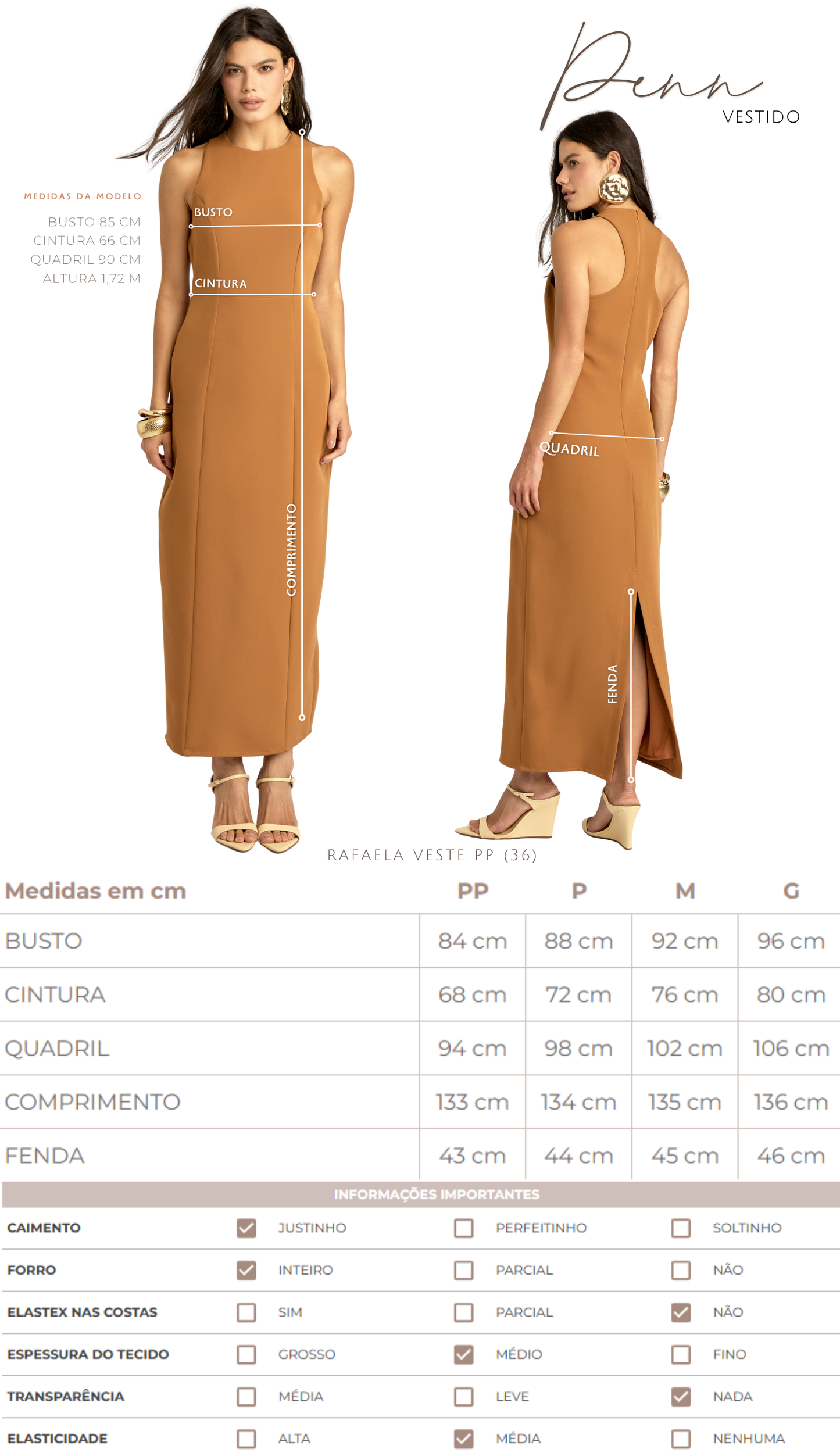 Vestido Penn Preto