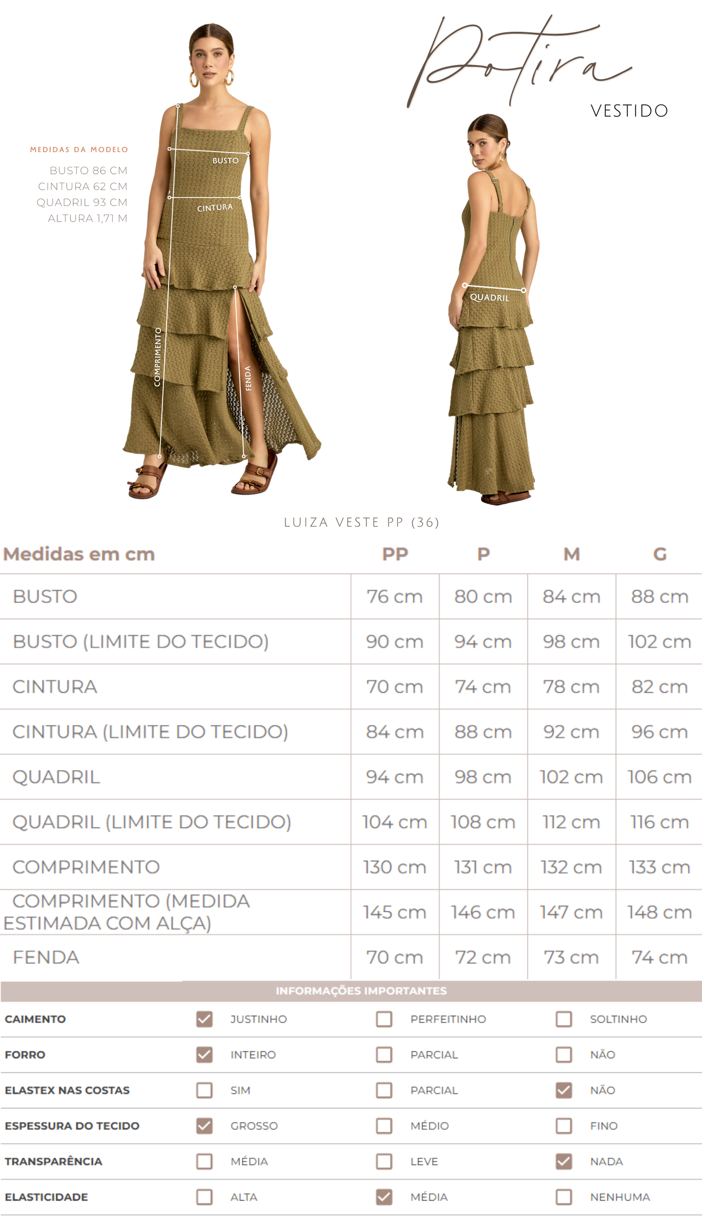 Vestido Potira Verde