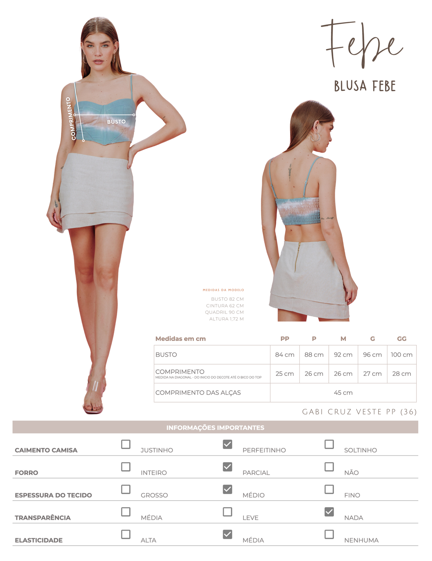 Top Febe Azul