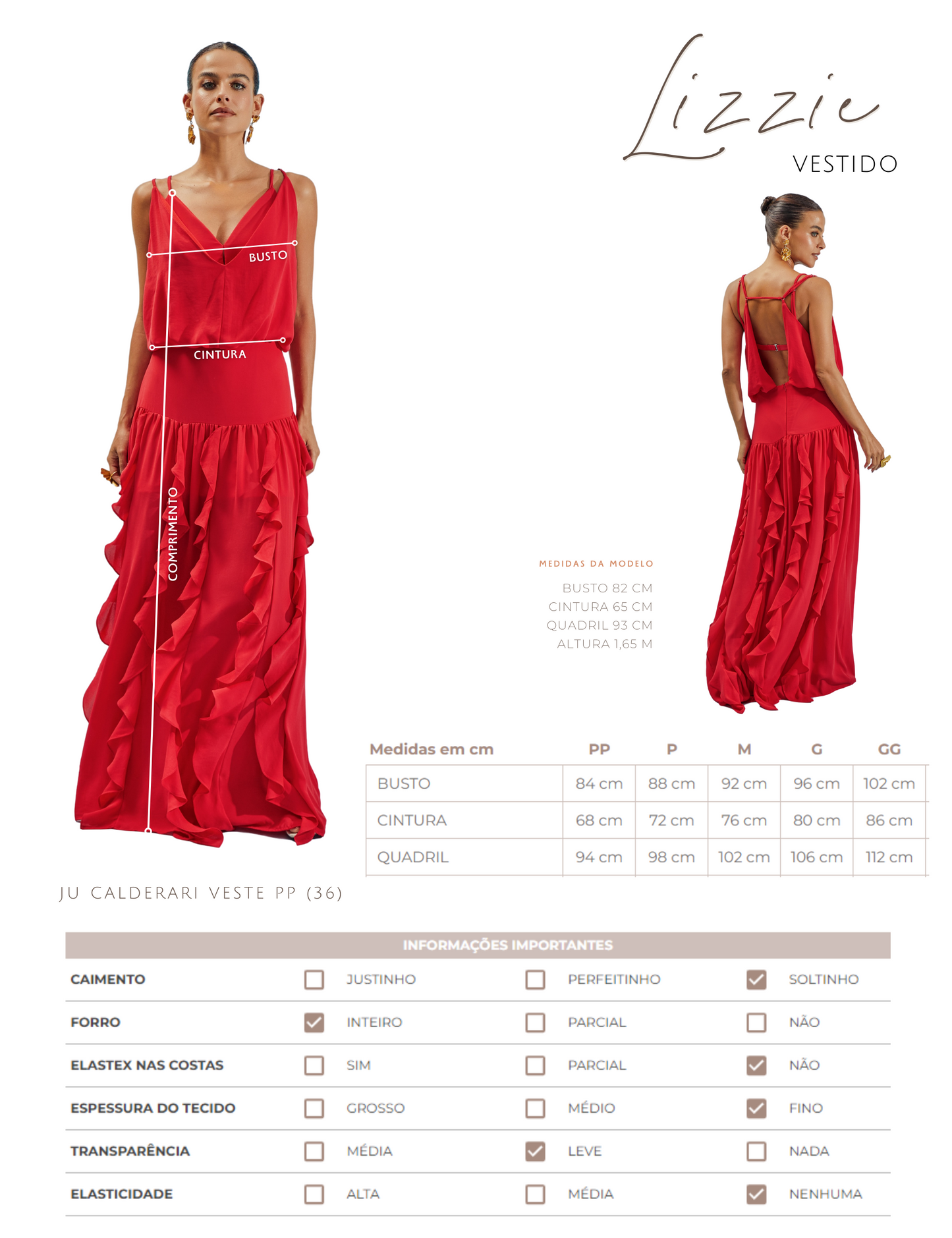 Vestido Lizzie Preto