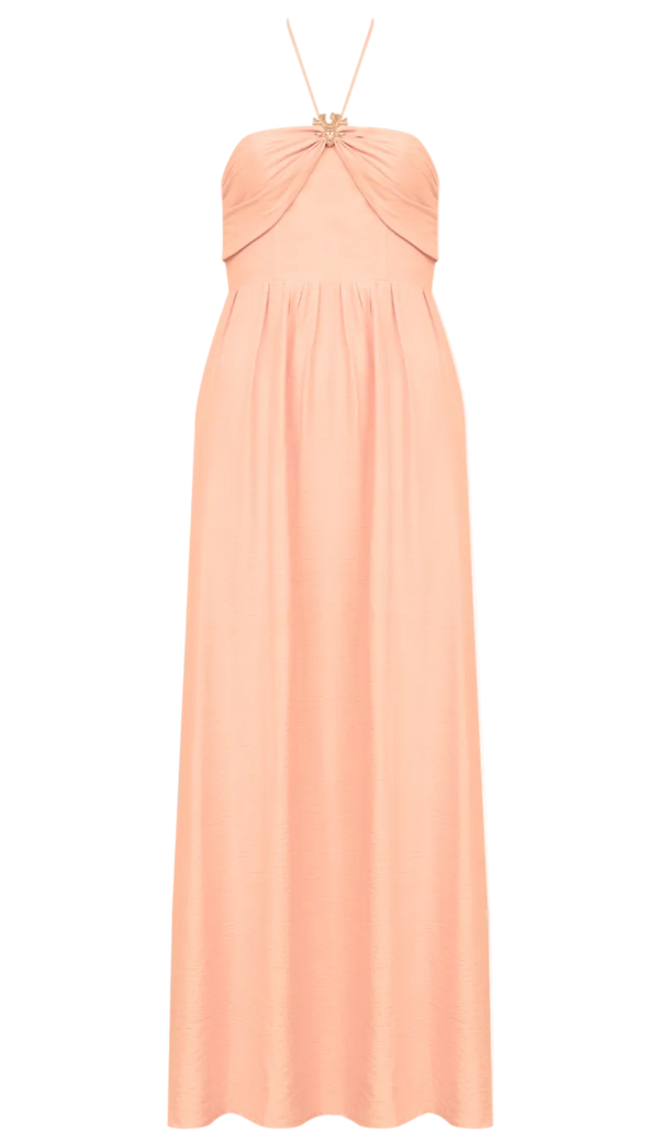 Vestido Longo Poliviscose Michelle Pêssego | Laguna