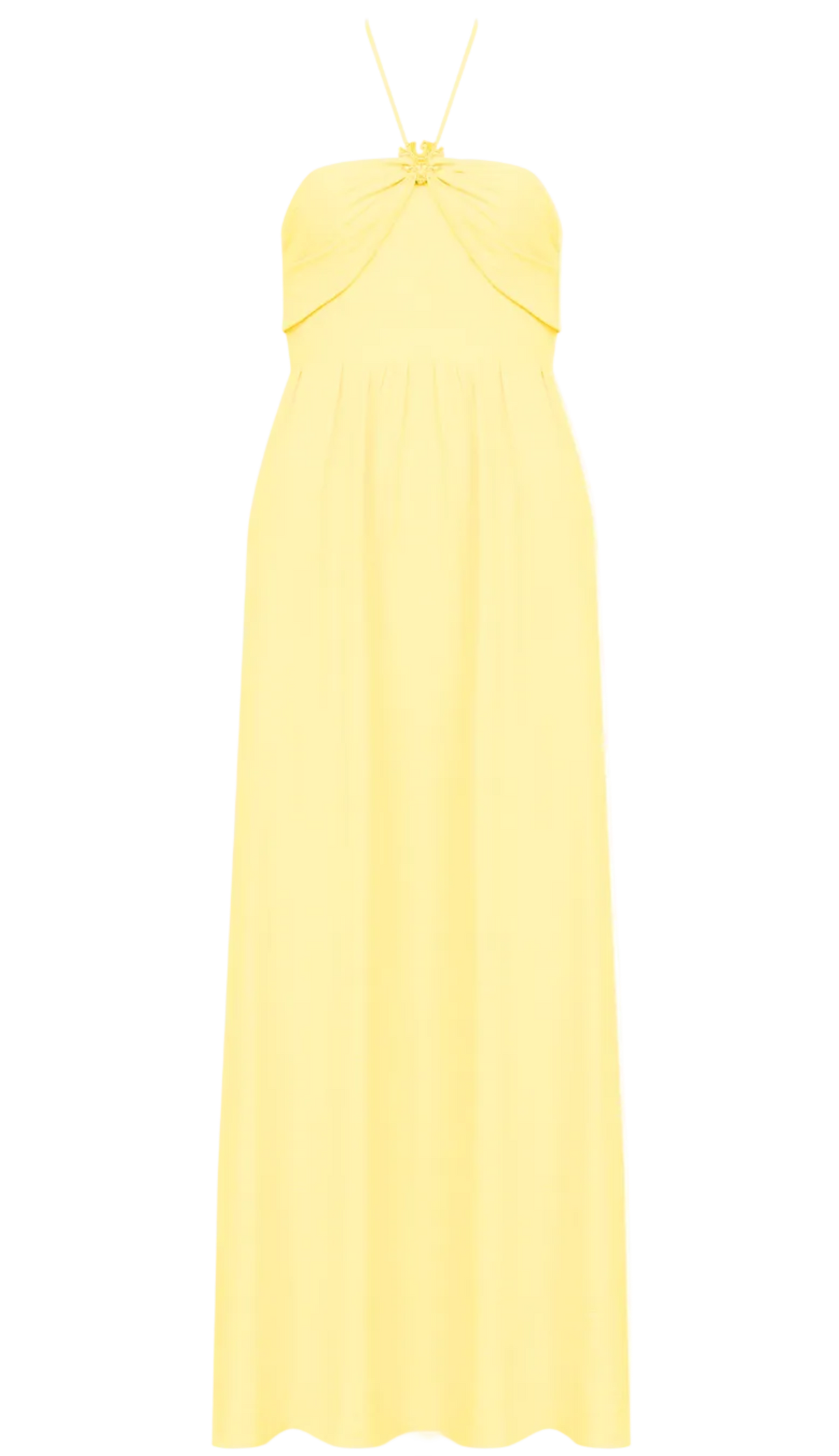 Vestido Longo Poliviscose Michelle Manteiga | Laguna