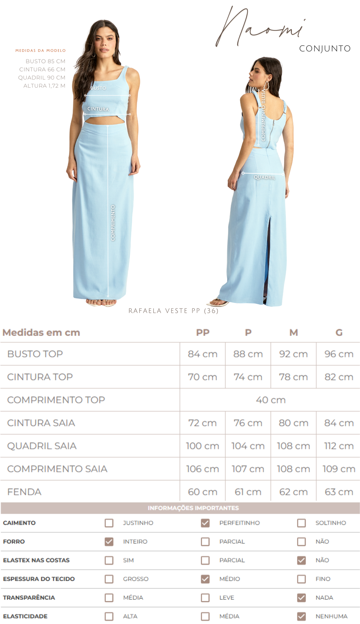 Conjunto em Linho Naomi | Laguna