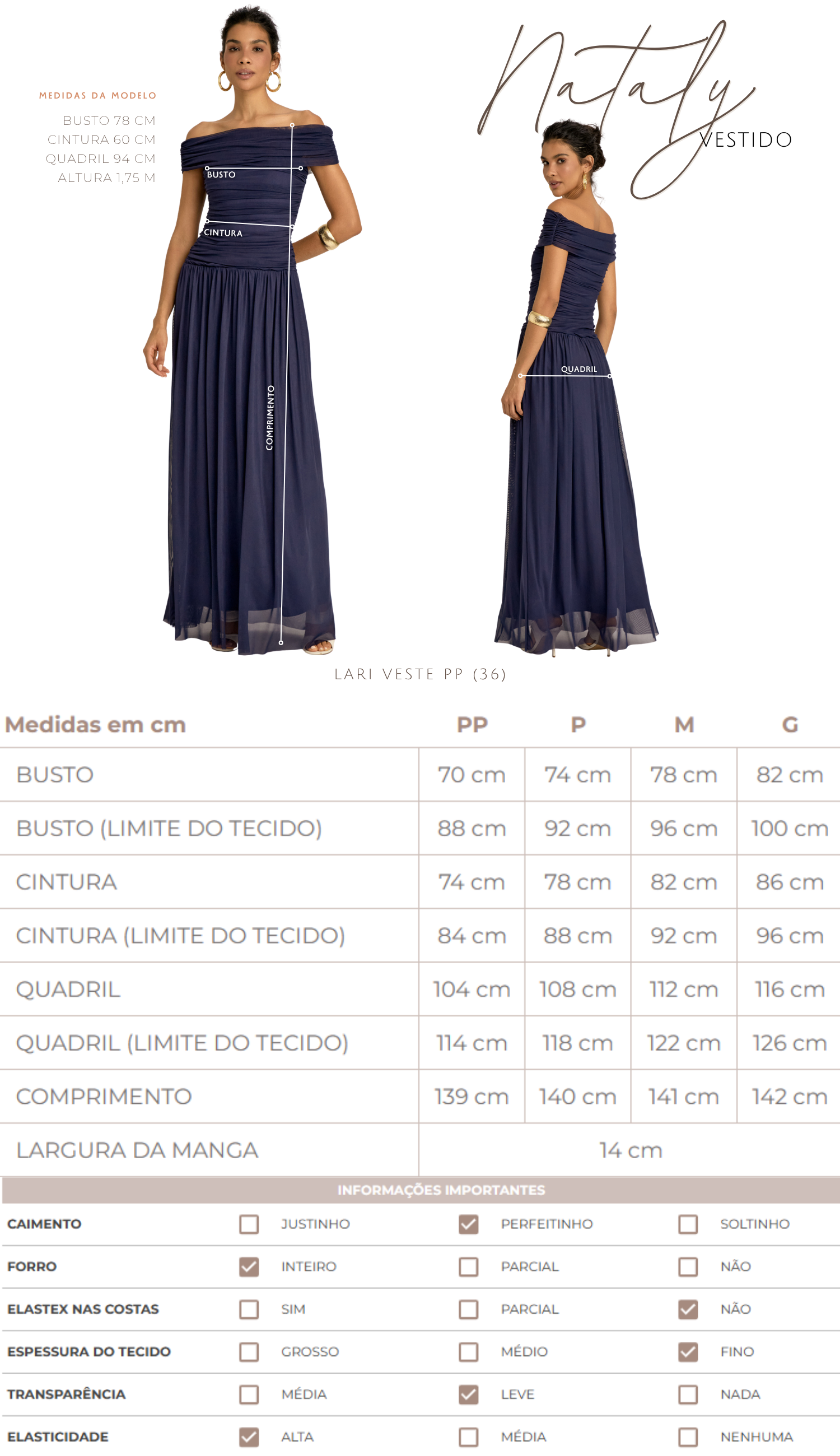 Vestido Festa Longo Tule Drapeado Nataly | Laguna