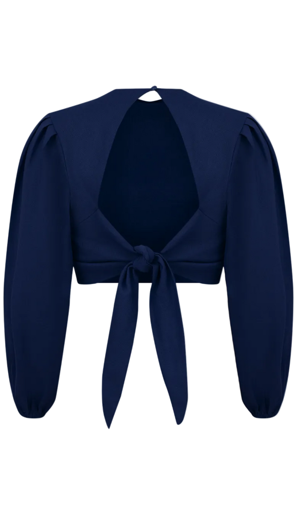 Blusa Linho Nina Marinho | Laguna