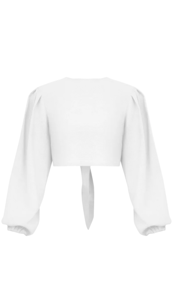 Blusa Linho Nina Off White | Laguna