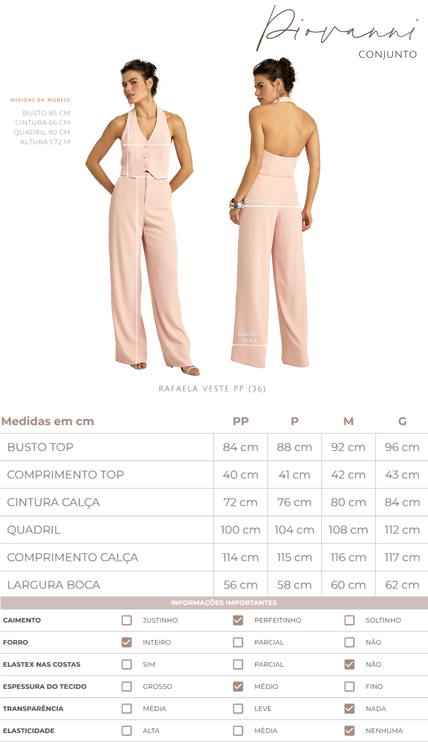 Conjunto Piovanni Preto
