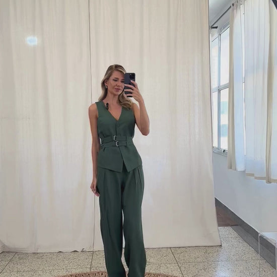 Conjunto Longo Alfaiataria Viscose Gabi | Laguna