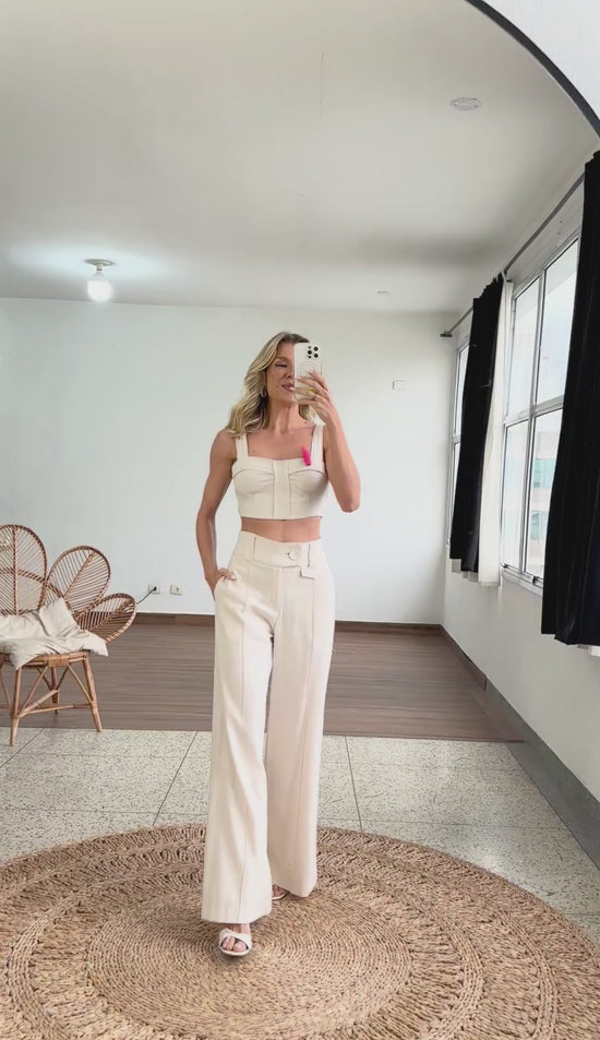Conjunto Alfaiataria Linho Doce | Laguna