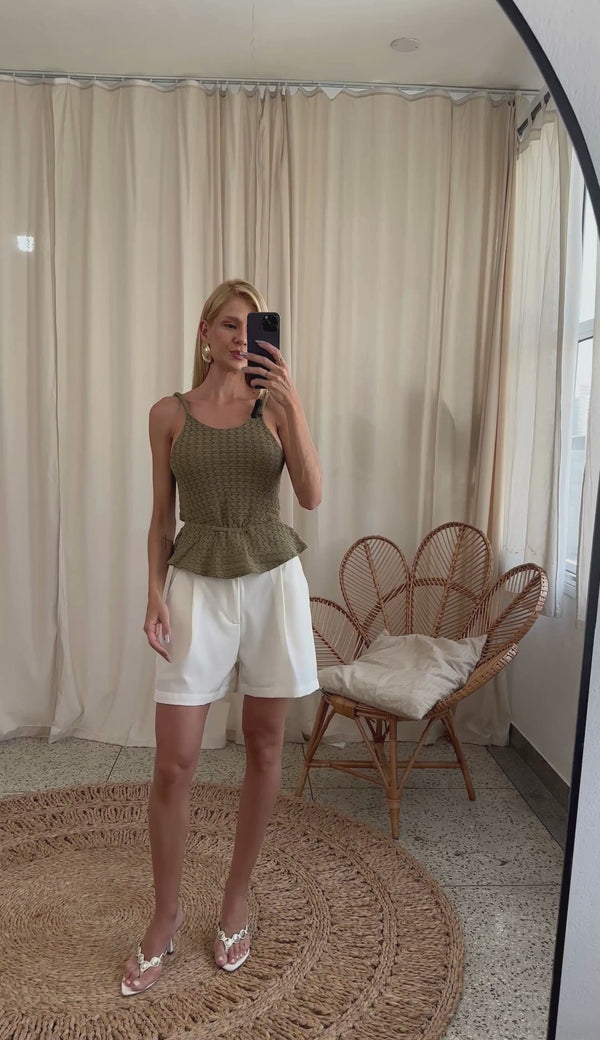 Blusa em Malha Tricô Paloma | Laguna