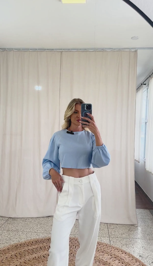 Blusa Linho Nina | Laguna
