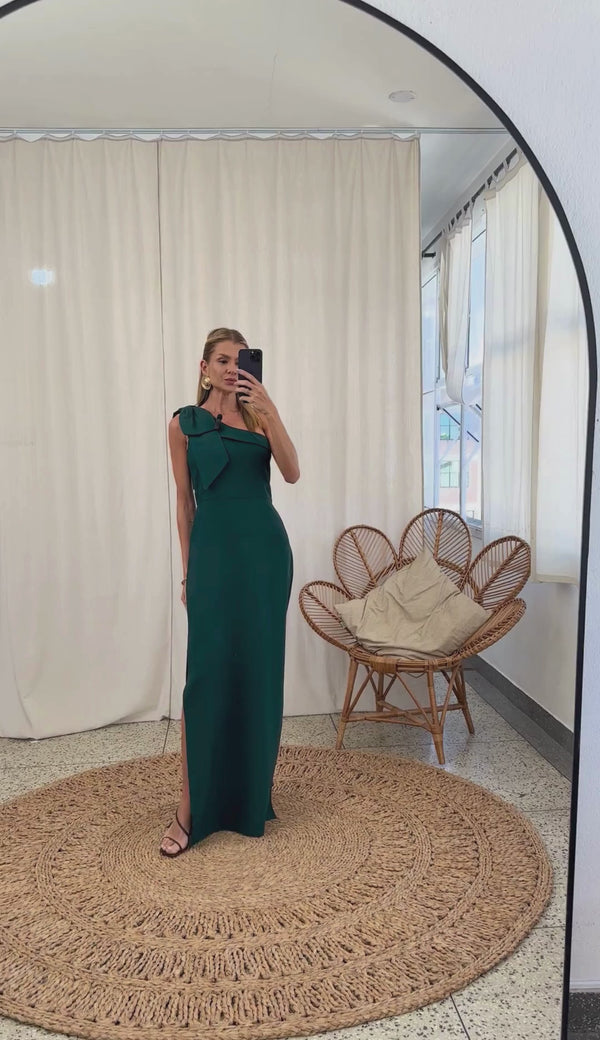 Vestido Longo Poliviscose Flora | Laguna