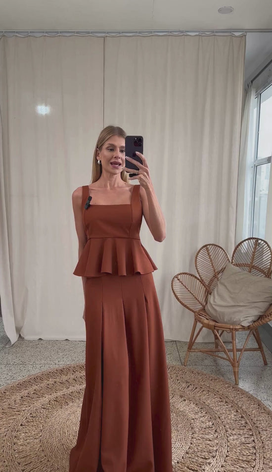 Blusa Peplum Alfaiataria Charlize | Laguna