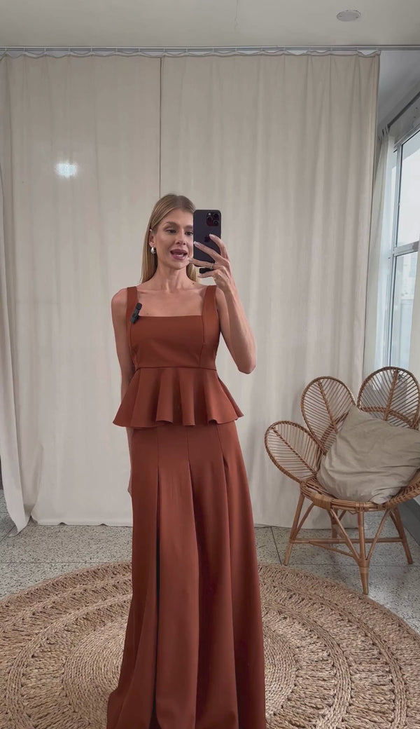 Blusa Peplum Alfaiataria Charlize | Laguna