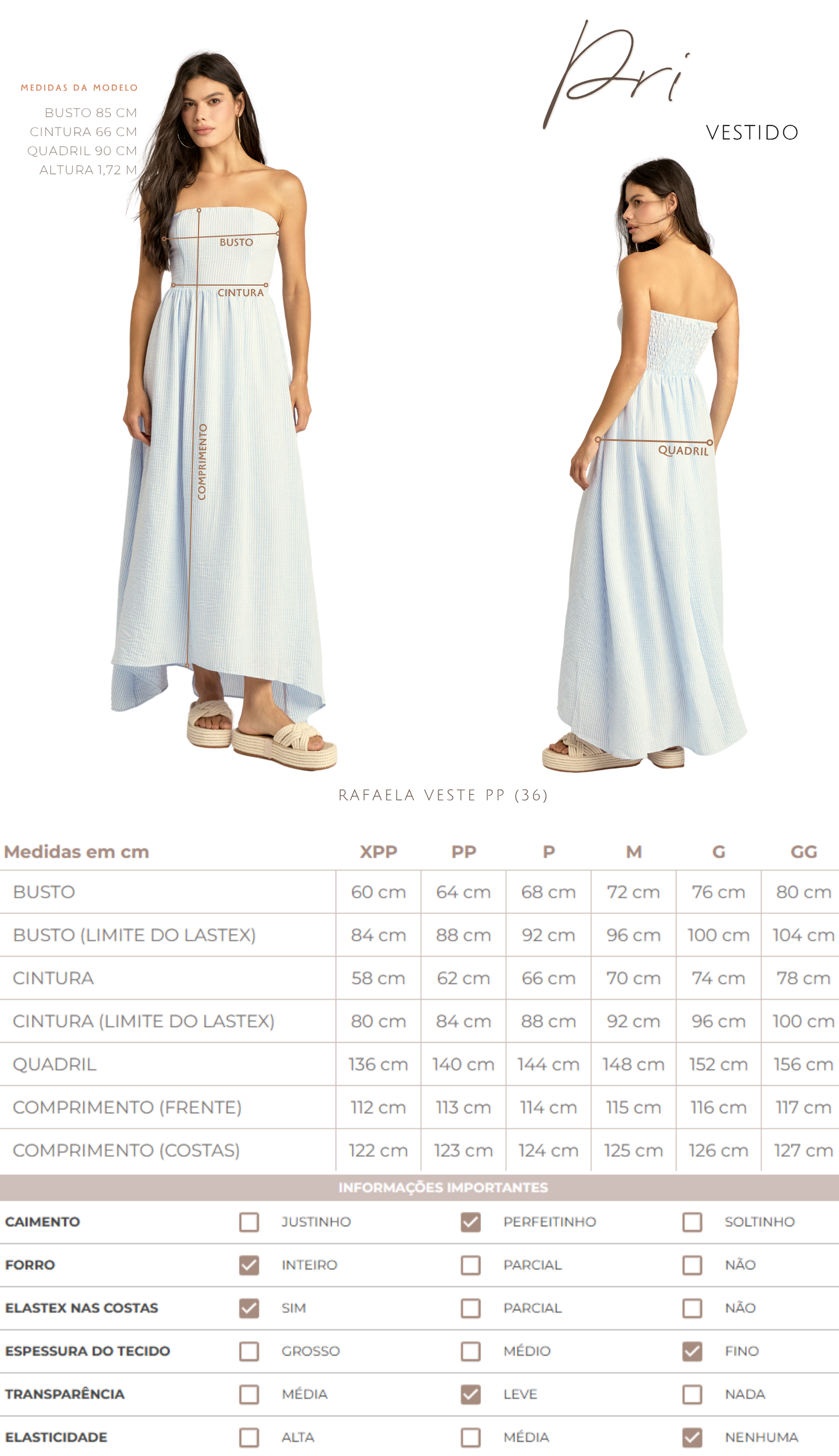 Vestido Pri Azul