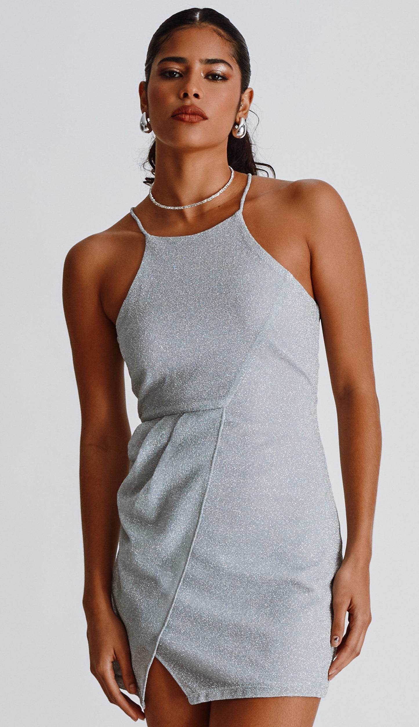 Vestido Reagan Prata