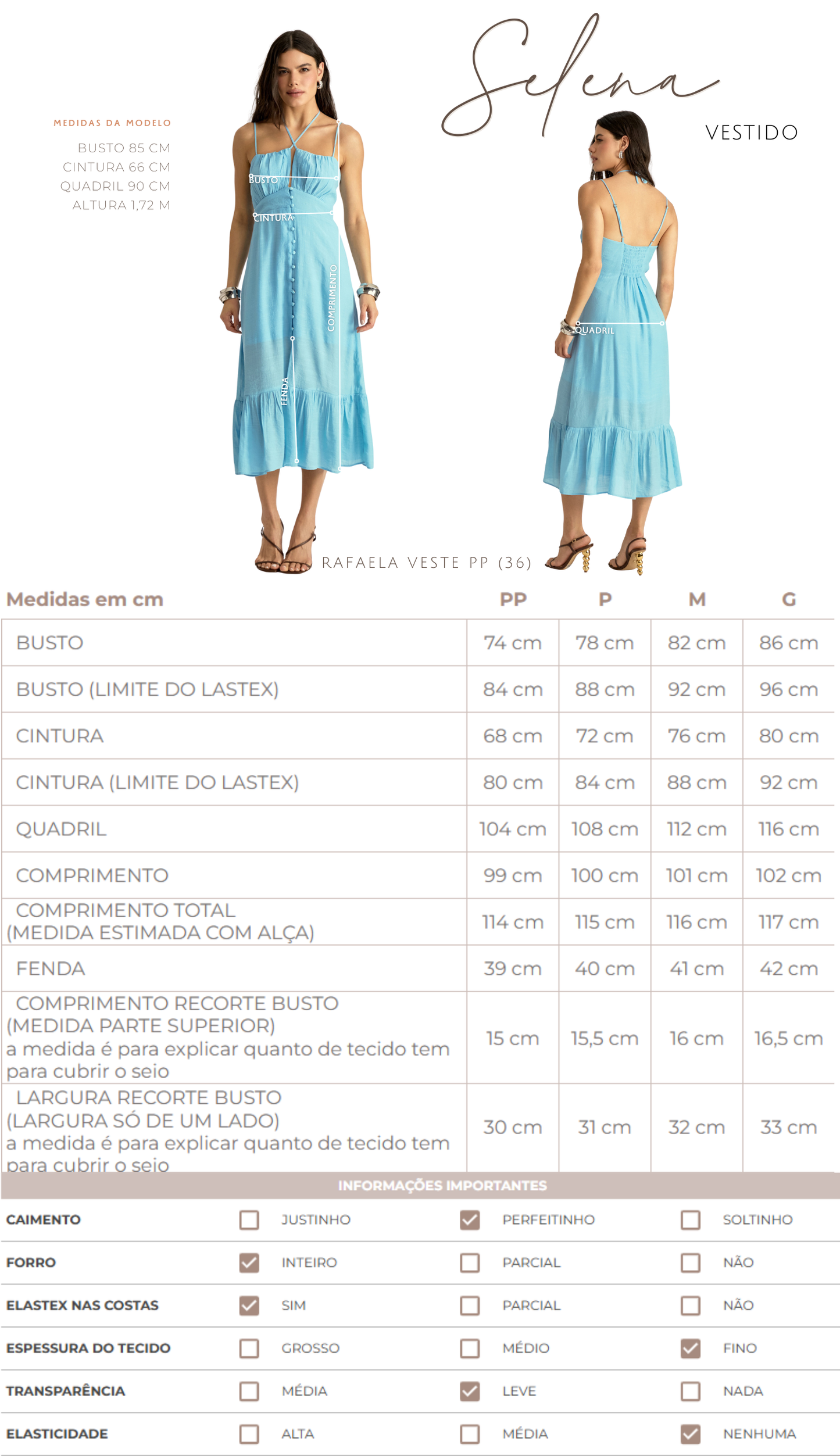 Vestido Selena Pêssego