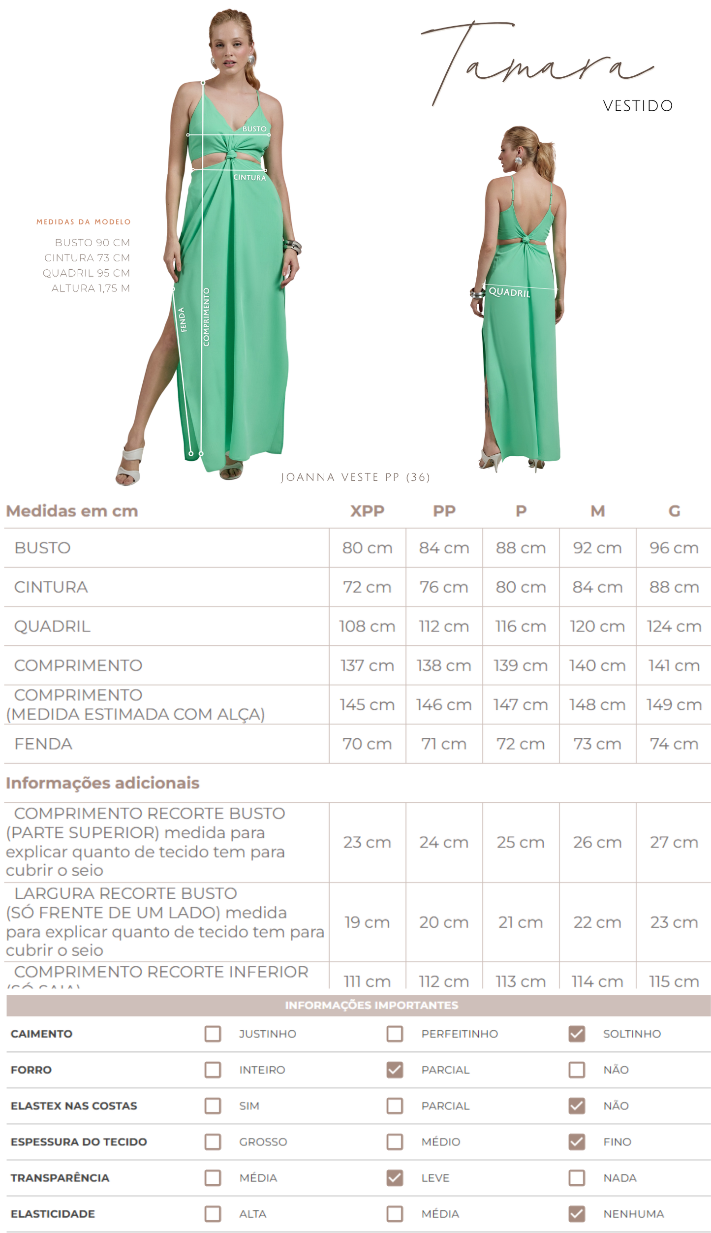 Vestido Tamara Rosa