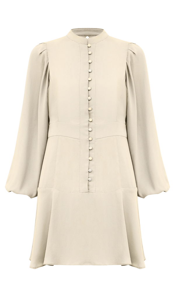 Vestido Curto Crepe Verbena | Laguna