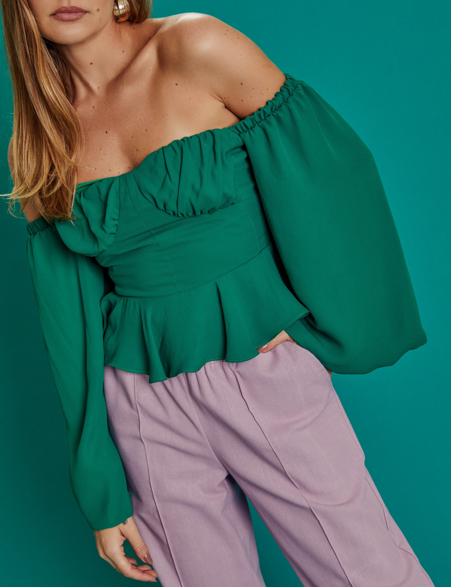 Blusa Neuza Verde