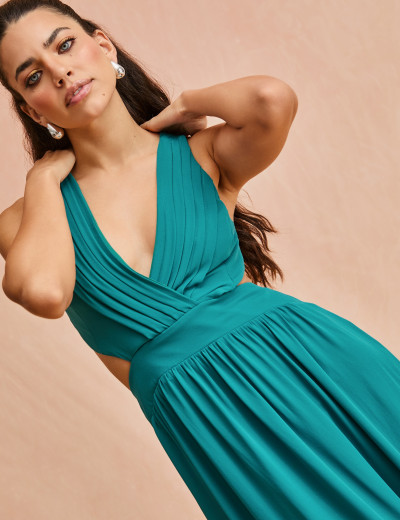 Vestido Catherine Verde