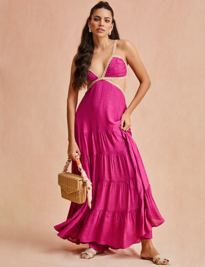 Vestido Nara Magenta