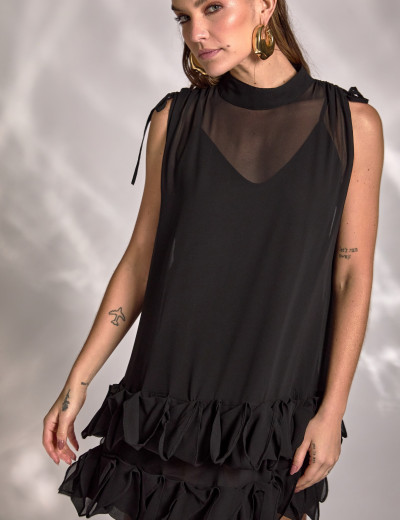 Vestido Nubia Preto