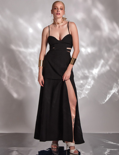 Vestido Terezina Preto