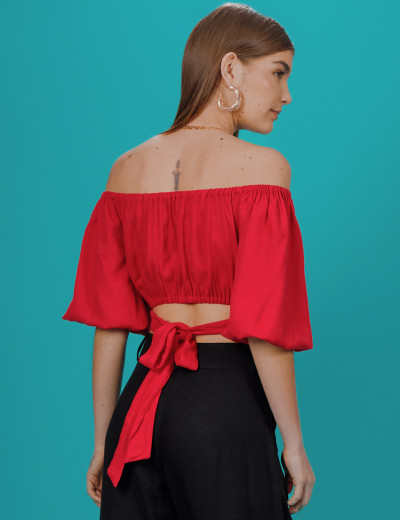 Blusa Fatua Cereja