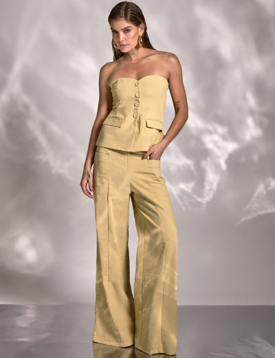 Conjunto Cassandra Amarelo