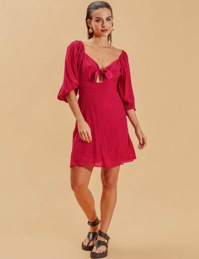 Vestido Tessa Magenta