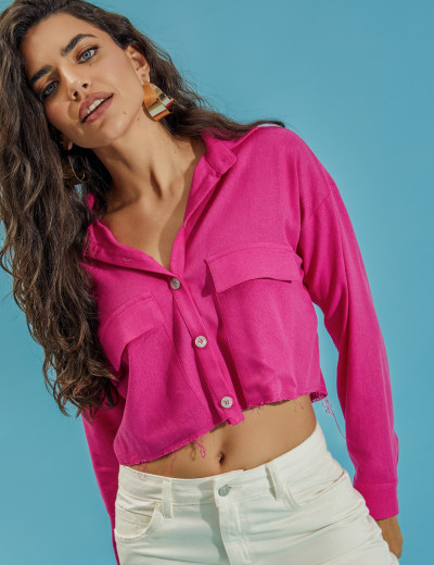 Camisa Fátima Magenta